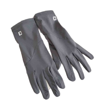 MECOFIY mănuși cu protecție UV UPF50+ cu două degete pentru ecran tactil, din fibră ice silk, manșete de protecție pentru vară