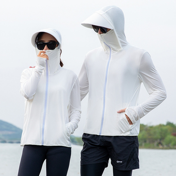 Μπουφάν Ice Silk με UV προστασία, υπερλεπτό και δροσερό για καλοκαίρι σε εξωτερικούς χώρους