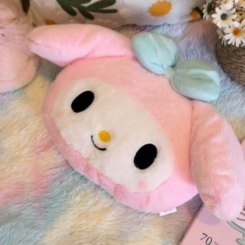 Χαριτωμένο μαξιλαράκι plush με καρτούν για κρεβάτι ή καναπέ, στηρίγμα πλάτης, γέμση PP βαμβάκι
