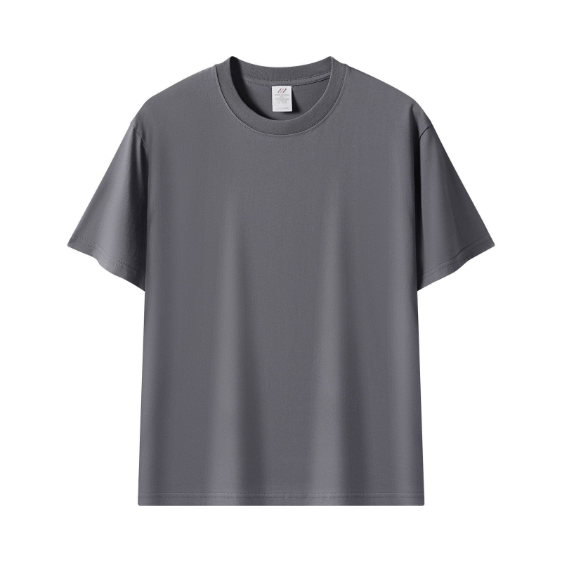 Solona Ανδρικό κοντομάνικο T‑shirt με δροσερή αίσθηση, καλοκαίρι 2026, ύφασμα ice silk, μονόχρωμο, χαλαρή γραμμή, στρογγυλός λαιμός