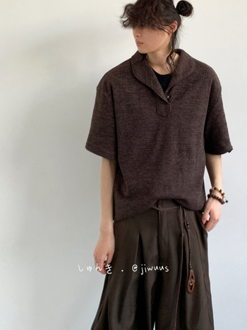 Πόλο με κοντά μανίκια σε μονόχρωμο χρώμα, ιαπωνικού στυλ, Unisex, καλοκαιρινό casual look για φοιτητές