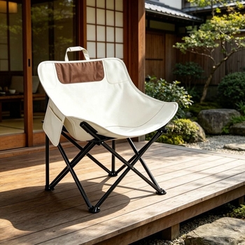 Moon Chair με χαμηλή πλάτη για πικνίκ και κάμπινγκ, φορητή αναδιπλούμενη καρέκλα εξωτερικού χώρου