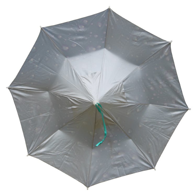Umbrelă de cap pliabilă, protecție solară pentru munca în aer liber, imprimare logo, umbrelă publicitară pentru pescuit, cadru din oțel cu 8 brațe
