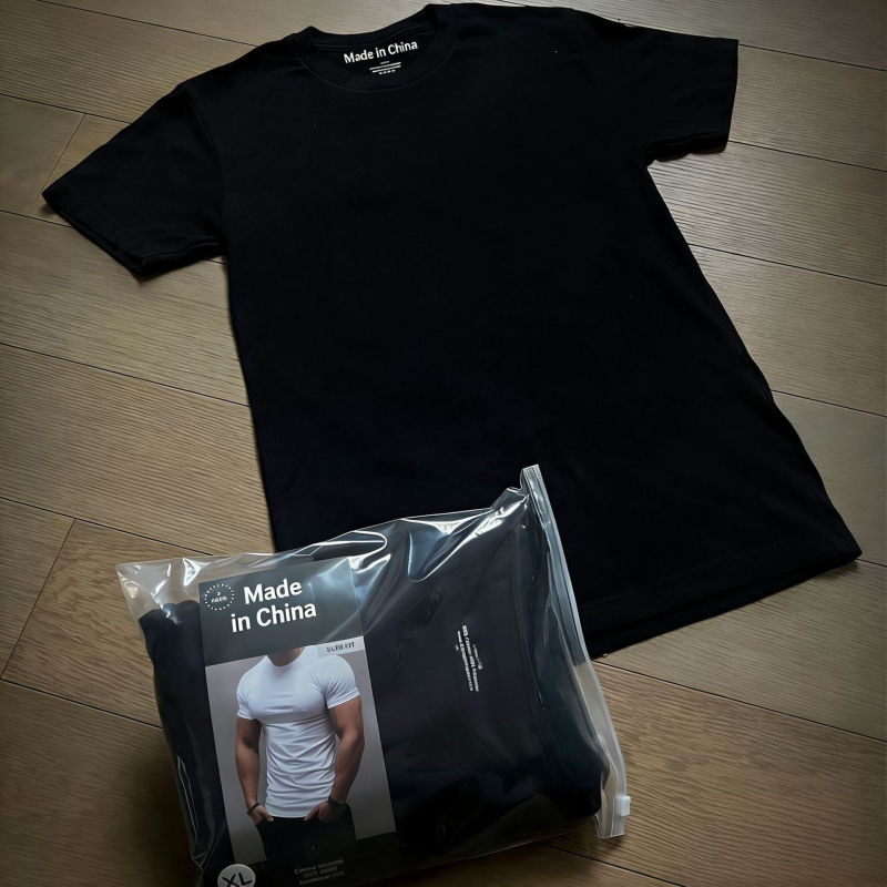 Ανδρικό T-shirt σε μεγάλο μέγεθος, κοντό μανίκι, μονόχρωμο, βαμβάκι, καλοκαίρι, αναπνεύσιμο