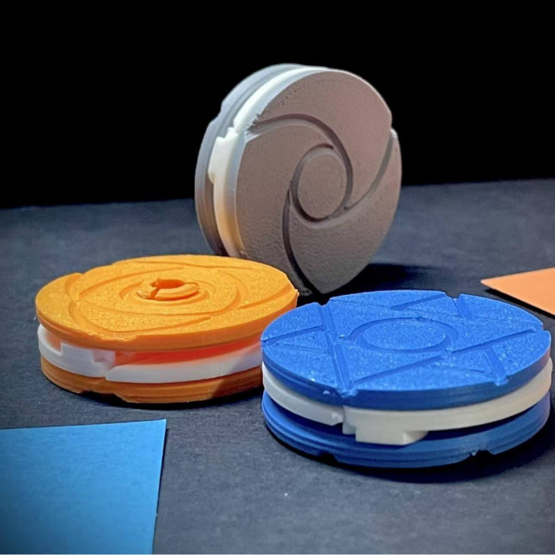 3D-τυπωμένα περιστρεφόμενα ντόρτς, επεκτάσιμα και παραμορφώσιμα, παιχνίδι ανακούφισης άγχους για Halloween
