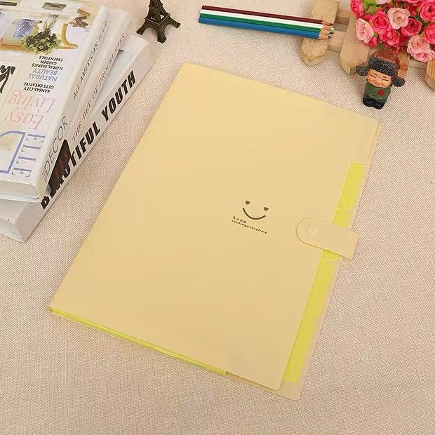 Smile A4 φάκελος Ακορντόν για εξετάσεις, φάκελος ανά μάθημα για μαθητές, προσαρμοζόμενος φάκελος γραφείου μαθητών