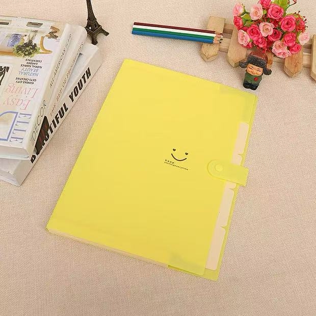 Smile A4 φάκελος Ακορντόν για εξετάσεις, φάκελος ανά μάθημα για μαθητές, προσαρμοζόμενος φάκελος γραφείου μαθητών