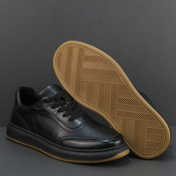 Ανδρικά λευκά sneakers από γνήσιο δέρμα, διαπνέοντα και αντιβακτηριακά, καθημερινά χαμηλά παπούτσια