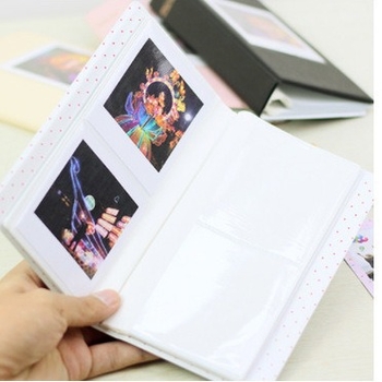 Άλμπουμ Instax SQ10 φωτογραφιών, 64 θέσεις τετράγωνων φωτογραφιών, PVC κάλυμμα, 16 σελίδες