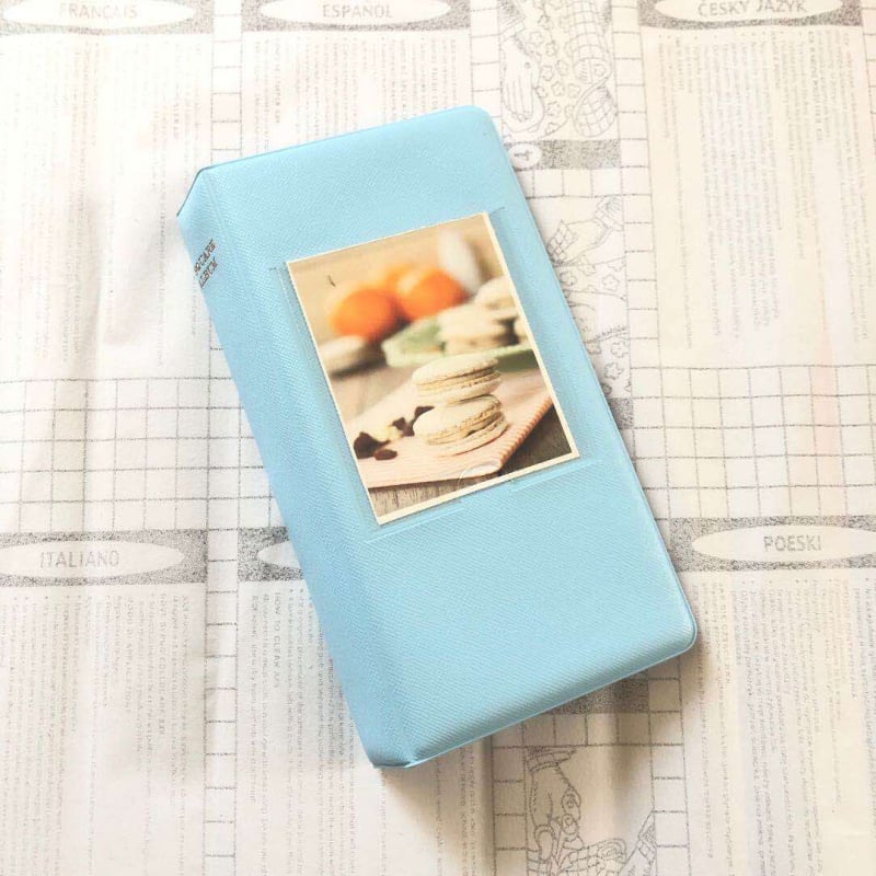 Άλμπουμ Instax SQ10 φωτογραφιών, 64 θέσεις τετράγωνων φωτογραφιών, PVC κάλυμμα, 16 σελίδες