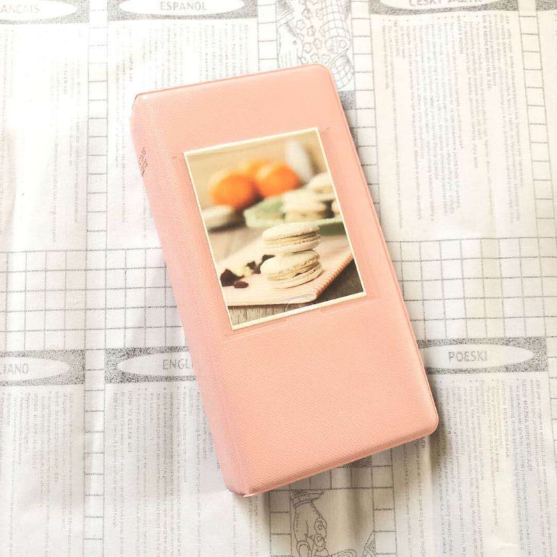 Άλμπουμ Instax SQ10 φωτογραφιών, 64 θέσεις τετράγωνων φωτογραφιών, PVC κάλυμμα, 16 σελίδες