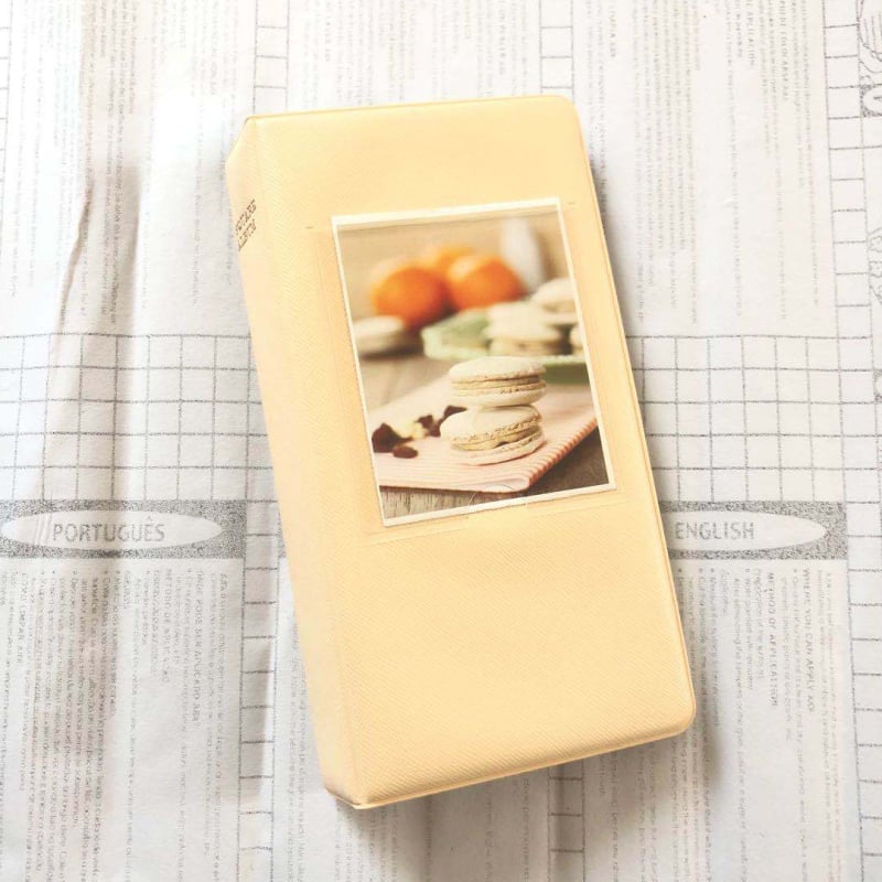 Άλμπουμ Instax SQ10 φωτογραφιών, 64 θέσεις τετράγωνων φωτογραφιών, PVC κάλυμμα, 16 σελίδες