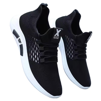 Ανδρικά Slip-On παπούτσια με άνω μέρος από δίχτυ, καλοκαίρι 2025, ελαφριά, αντι-οσμών, αθλητικά-καθημερινά παπούτσια με μαλακή σόλα, λευκά