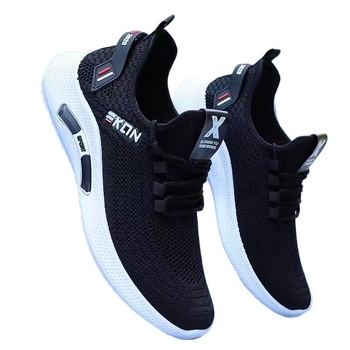 Ανδρικά Slip-On παπούτσια με άνω μέρος από δίχτυ, καλοκαίρι 2025, ελαφριά, αντι-οσμών, αθλητικά-καθημερινά παπούτσια με μαλακή σόλα, λευκά