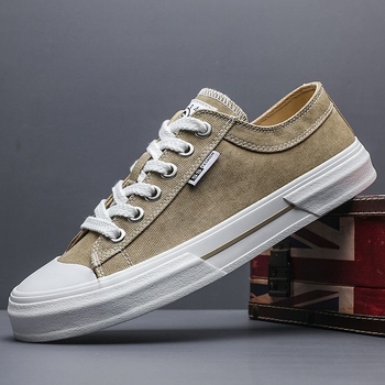 Flash Step 2026 άνοιξη unisex πάνινα παπούτσια — κορεατικό στυλ, χαμηλό προφίλ, αναπνεύσιμα, ελαστικό επάνω μέρος, καουτσούκ σόλα, πλαϊνό φερμουάρ και κορδόνια