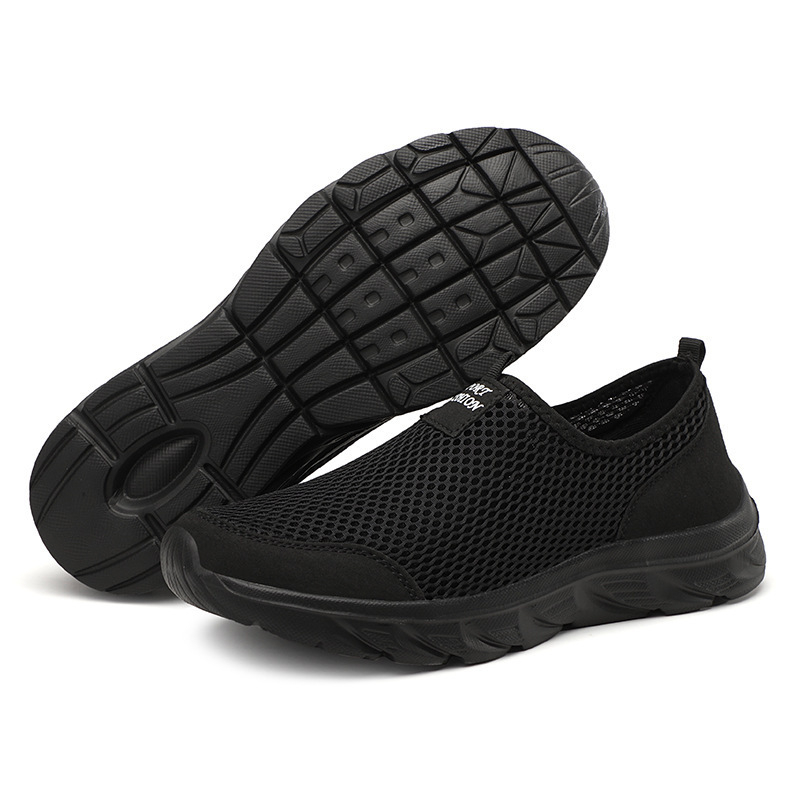 Ανδρικά παπούτσια Fly-Knit από διχτυωτό ύφασμα, καλοκαιρινά, αναπνεύσιμα casual παπούτσια για περπάτημα