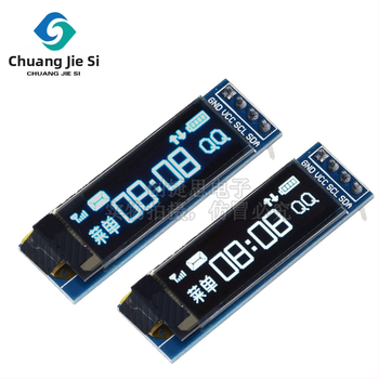 Μονάδα οθόνης OLED LCD 0.91 ιντσών, οθόνη 128×32, συμβατό με 3.3V-5V