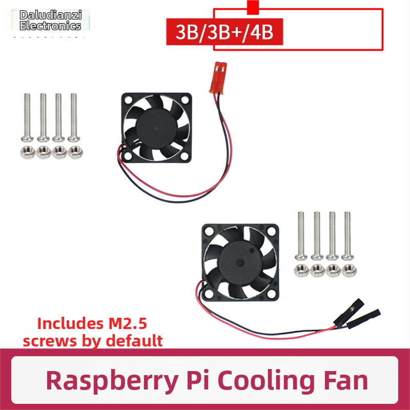 Chladiaci ventilátor pre Raspberry Pi 4B/3B+ 30x30x7mm 5V