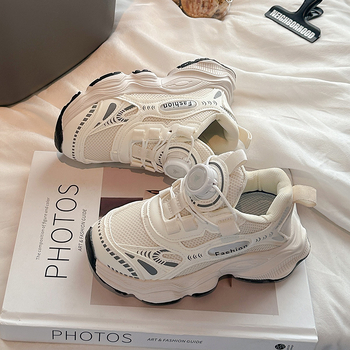 Παιδικά παπούτσια με διχτυωτό άνω μέρος – Unisex dad shoes στυλ, καλοκαίρι 2025