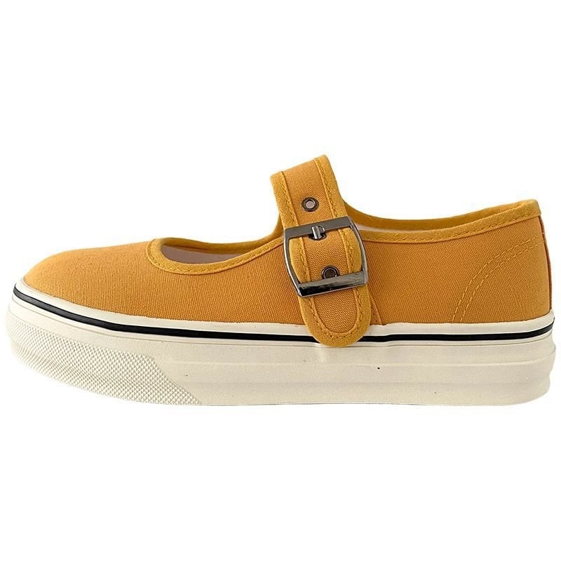 Női vászon slip-on cipő, alacsony szárú, koreai stílus, lapos talpú