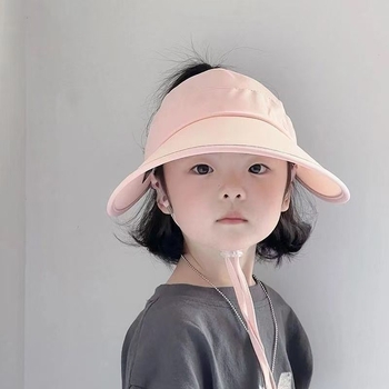 Παιδικό καπέλο ήλιου με φαρδύ γείσο για κορίτσια, καλοκαίρι, προστασία UV