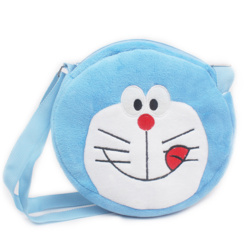 Παιδική βελούδινη crossbody τσάντα με μοτίβο καρτούν, μικρή τσάντα ώμου