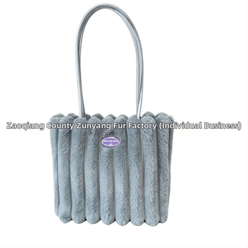 Plyšová crossbody štvorcová kabelka pre ženy, jeseň/zima, priestranné vnútro