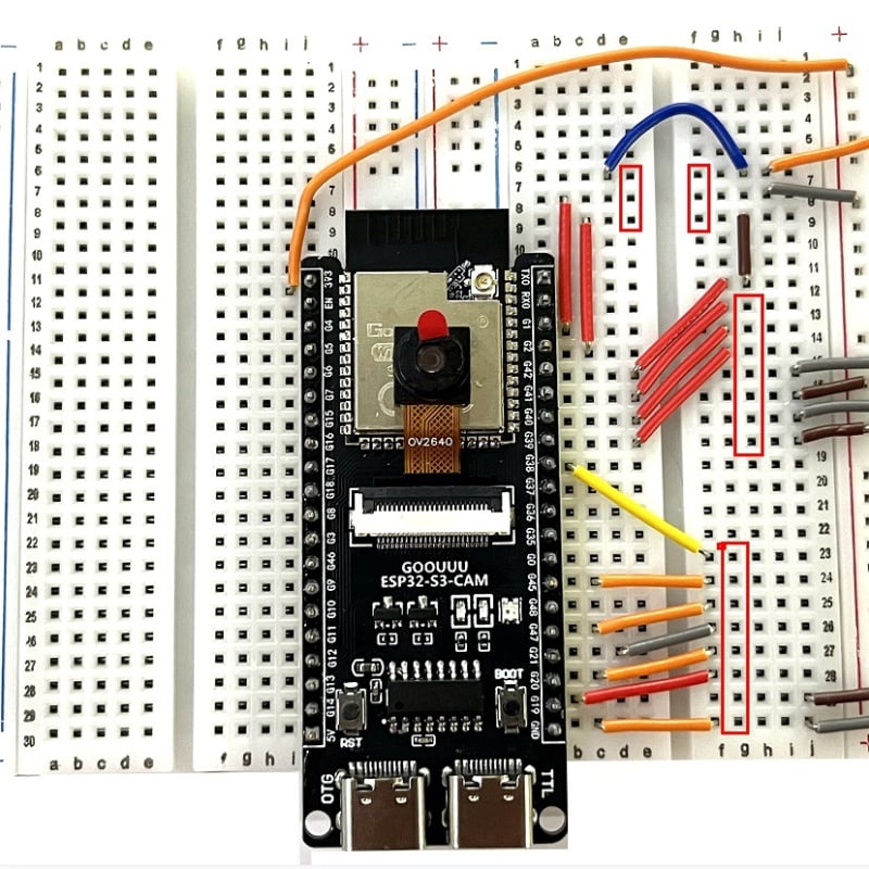 AI párbeszéd chatbot készlet ESP32-S3-CAM N16R8 fejlesztőlap és kamerával