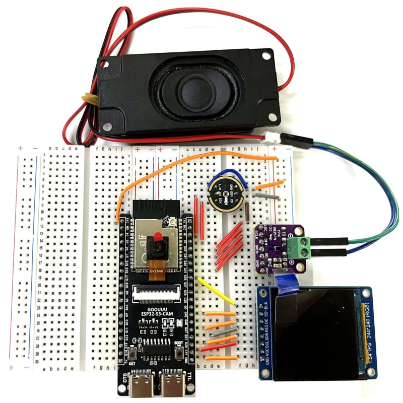 AI párbeszéd chatbot készlet ESP32-S3-CAM N16R8 fejlesztőlap és kamerával