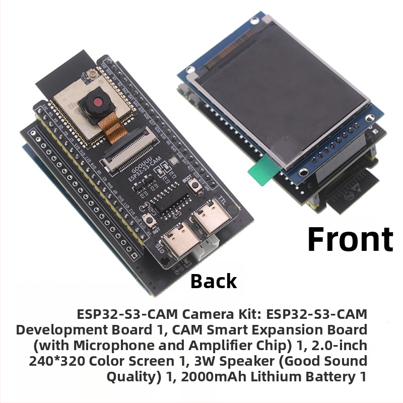 Súprava chatovacieho robota s umelou inteligenciou, vývojovou doskou ESP32-S3-CAM N16R8 a kamerou
