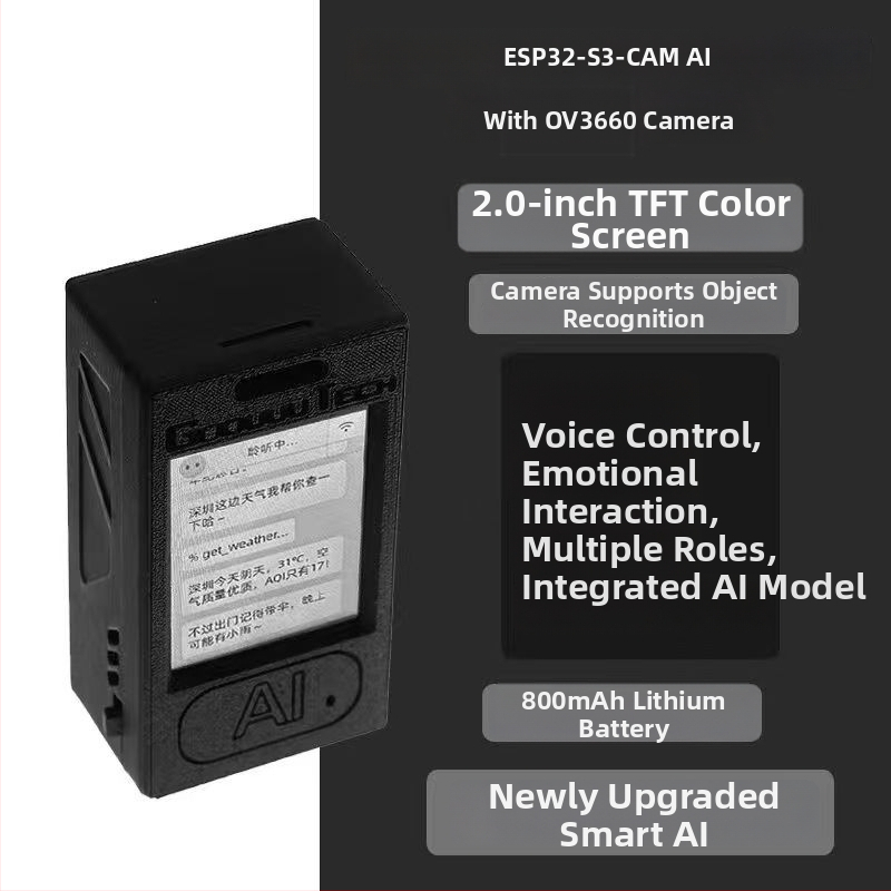 Súprava chatovacieho robota s umelou inteligenciou, vývojovou doskou ESP32-S3-CAM N16R8 a kamerou