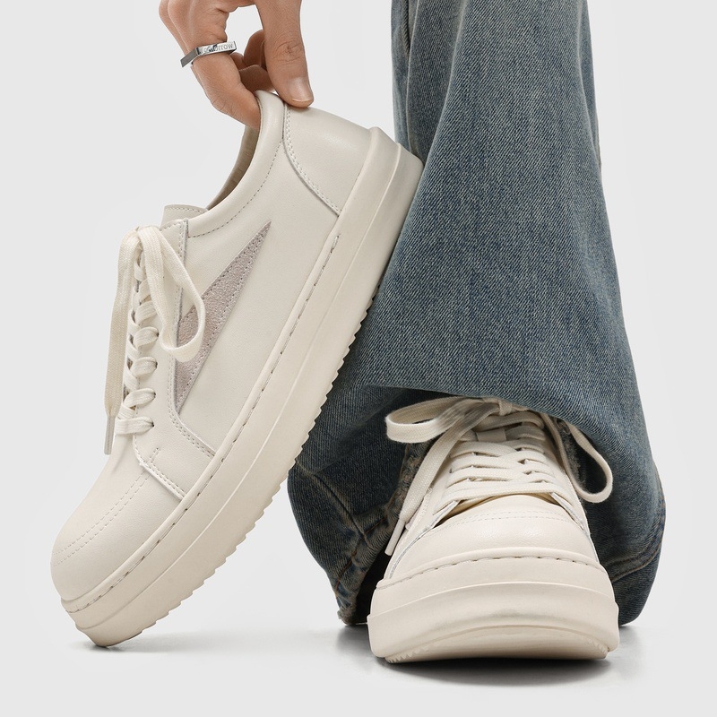 Ανδρικά sneakers με παχιά σόλα για αύξηση ύψους, ρετρό στυλ high‑street casual Philon