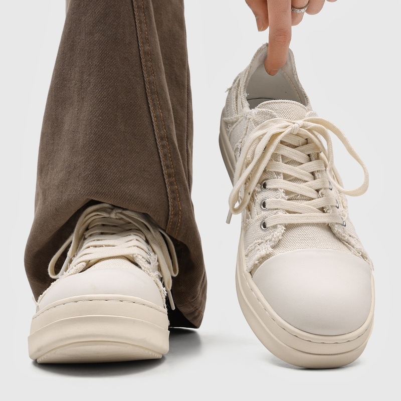 Ανδρικά sneakers με παχιά σόλα για αύξηση ύψους, ρετρό στυλ high‑street casual Philon