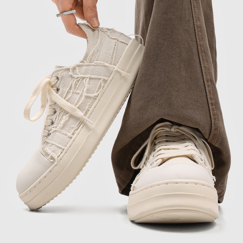 Ανδρικά sneakers με παχιά σόλα για αύξηση ύψους, ρετρό στυλ high‑street casual Philon