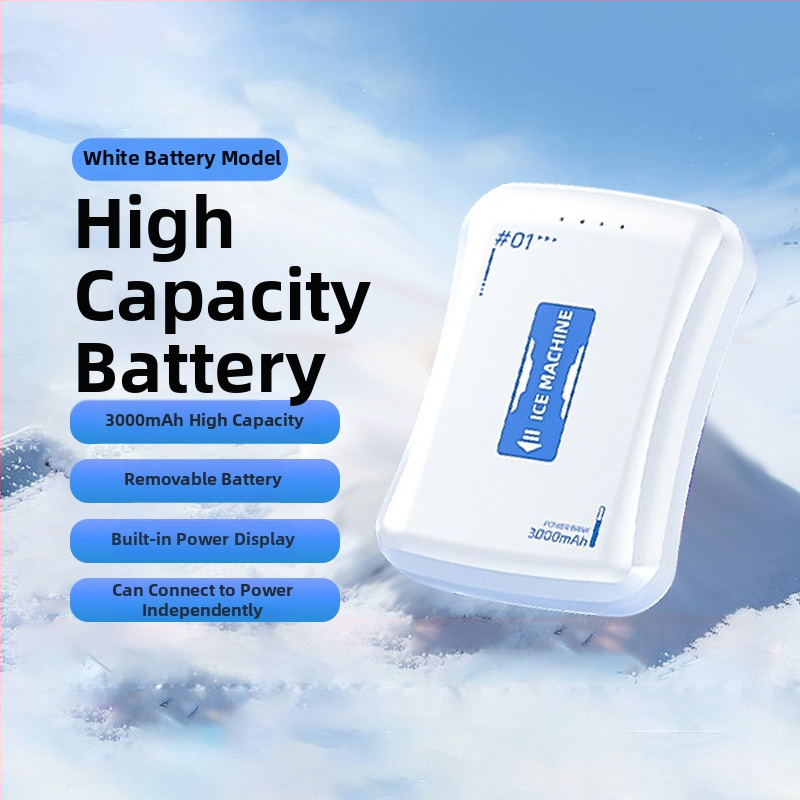 Chladič telefónu TH21 na batérie, 3000 mAh termoelektrický bezdrôtový, ultra dlhá výdrž batérie, digitálny displej teploty mrazu