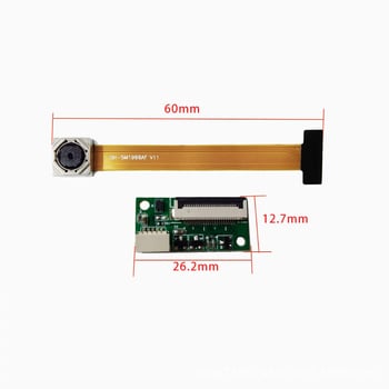 Μονάδα κάμερας USB 5MP HD, χωρίς οδηγούς, FPC διαχωρισμένη πλακέτα, αυτόματη/σταθερή εστίαση, OV5640