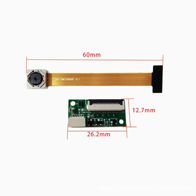 Μονάδα κάμερας USB 5MP HD, χωρίς οδηγούς, FPC διαχωρισμένη πλακέτα, αυτόματη/σταθερή εστίαση, OV5640