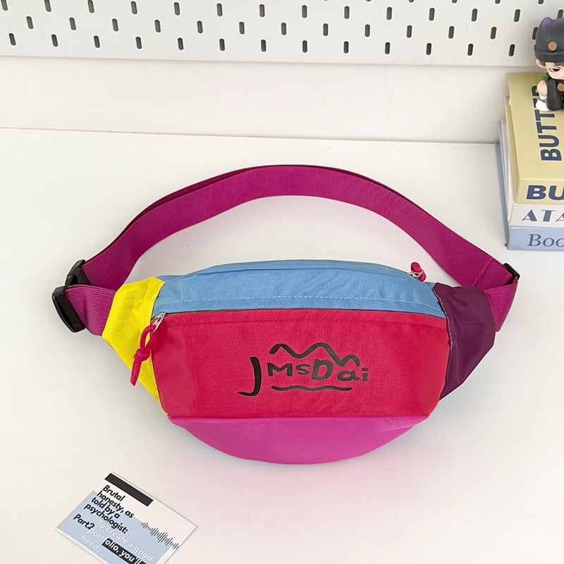 Pánska plátená náprsná taška s crossbody popruhom, ležérna taška cez pás/rameno