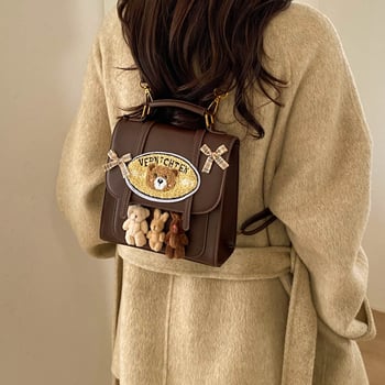 Dámska multifunkčná crossbody a ruksak, retro štýl, veľká kapacita, model 2026