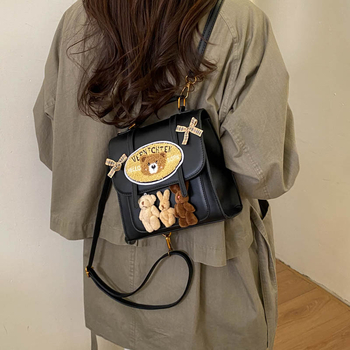 Dámska multifunkčná crossbody a ruksak, retro štýl, veľká kapacita, model 2026