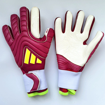 Kapus kesztyűk felnőtteknek, tiniknek és gyerekeknek; professzionális ujjvédő; vastagított kopásálló latex; edzéshez kapusnak