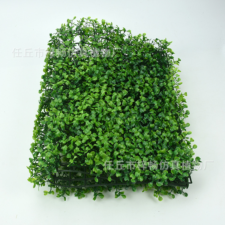 Τοίχος φυτών με τεχνητή χλόη, τεσσάρων επιπέδων, 50x50 cm, πάχος 5 cm, κατάλληλο για γάμους, εξωτερικούς χώρους, φωτογράφηση και διακόσμηση σπιτιού