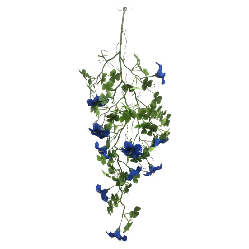 Τεχνητά άνθη Morning Glory – κρεμαστή αμπέλι για διακόσμηση σαλονιού και μπαλκονιού