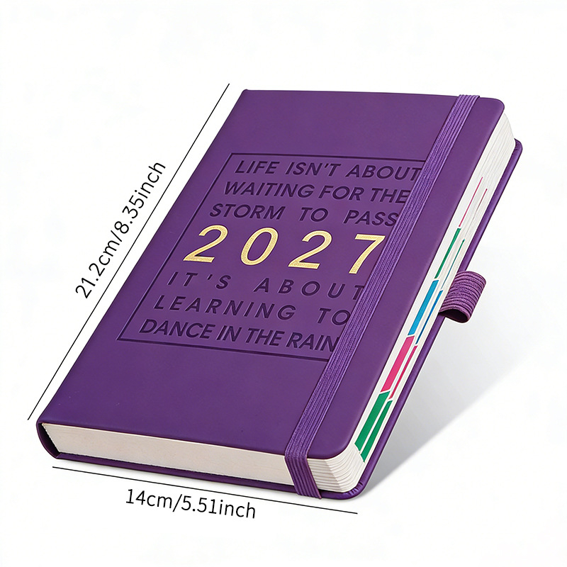 Διασυνοριακό Εμπόριο 2027 – Αγγλική Έκδοση, Ημερολόγιο με Λουρί, 365 Ημέρες Διαχείριση Χρόνου και Αυτοπειθαρχίας, Χονδρική