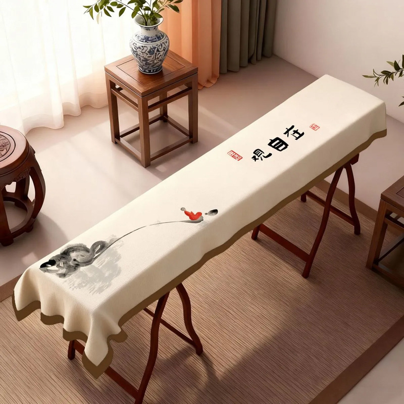 Θήκη σκόνης για Guzheng και Guqin, κινεζικού στυλ, πολυεστερικό κάλυμμα οργάνου