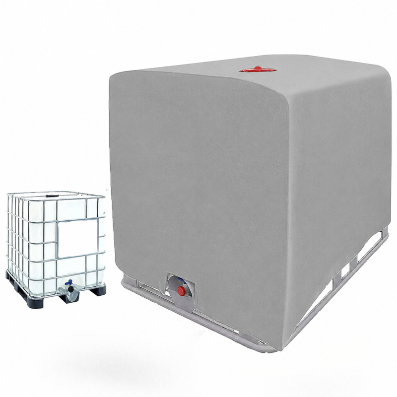 Κάλυμμα δεξαμενής IBC 1000 L από 210D Oxford ύφασμα, εξωτερικό αδιάβροχο και ανθεκτικό στη σκόνη