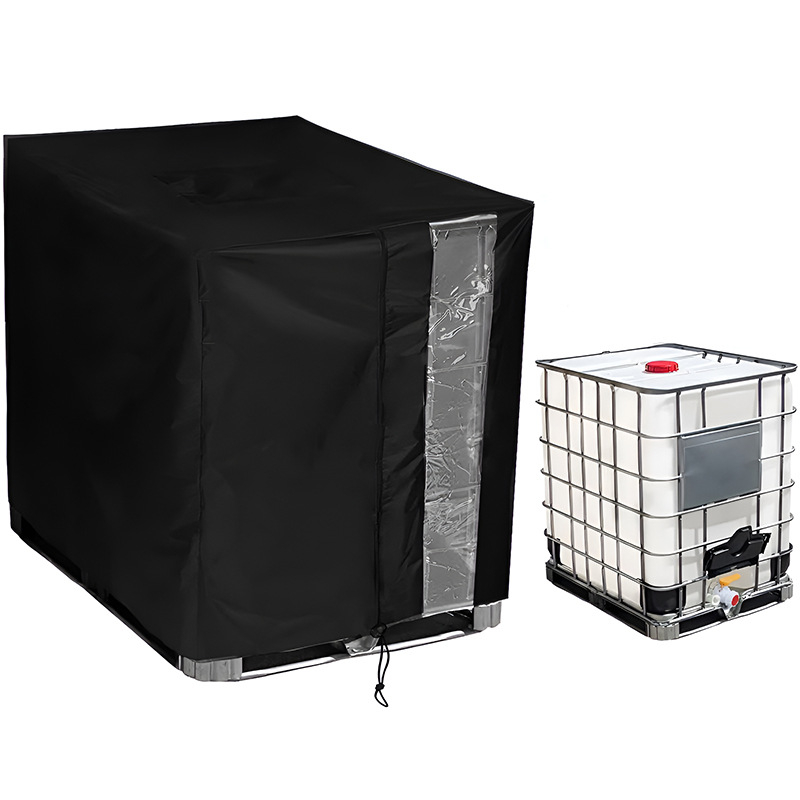 Κάλυμμα δεξαμενής IBC 1000 L από 210D Oxford ύφασμα, εξωτερικό αδιάβροχο και ανθεκτικό στη σκόνη