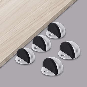 304 nehrđajući čelik – vrata usisivač, bez bušenja, gumeni amortizator, polukružni oblik, magnetska glava kornjače, za staklena vrata