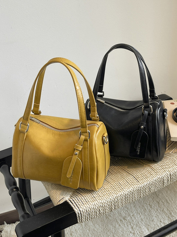 2026 νέα τσάντα ώμου crossbody από PU δέρμα, μινιμαλιστικός αστικός σχεδιασμός, καθημερινή χρήση, ελαφρύς πολυτελής αέρας