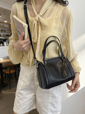 2026 νέα τσάντα ώμου crossbody από PU δέρμα, μινιμαλιστικός αστικός σχεδιασμός, καθημερινή χρήση, ελαφρύς πολυτελής αέρας